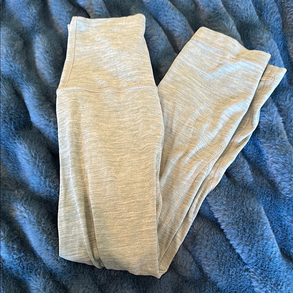 Lululemon Sage Green Cropped Align Leggings